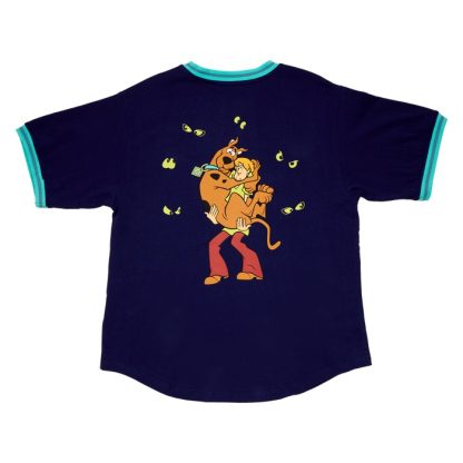 Scooby-Doo™ & Shaggy Glow Unisex Ringer Tee - Image 4
