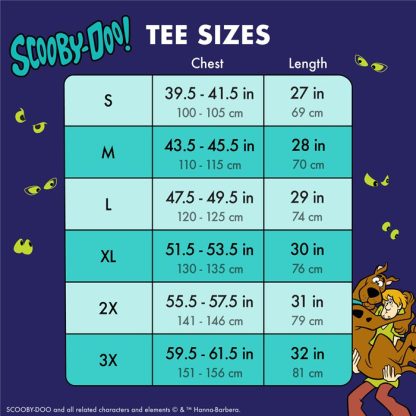 Scooby-Doo™ & Shaggy Glow Unisex Ringer Tee - Image 5