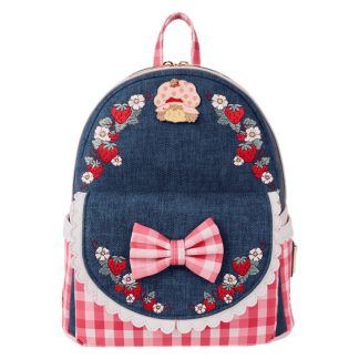 Strawberry Shortcake Denim Gingham Mini Backpack