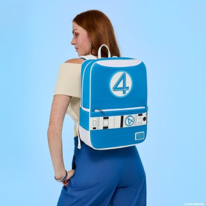 SDCC Limited Edition Fantastic Four Uniform Full-Size Backpack with Pin - Image 2