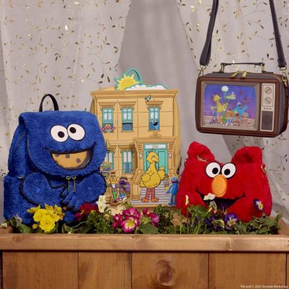 Sesame Street Lenticular Retro TV Triple Lenticular Crossbody Bag - Image 3