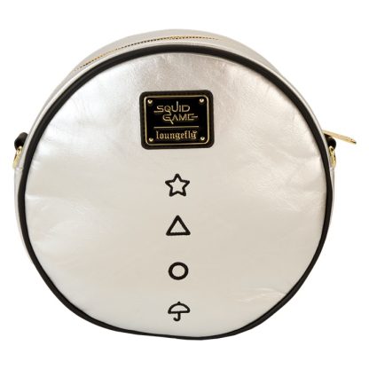 Squid Game Dalgona Candy Tin Crossbody Bag With Coin Bag - Image 9