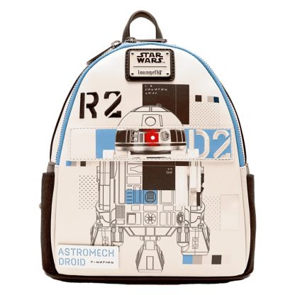 Star Wars: The Power of the Force R2-D2 Astromech Droid Light Up Mini Backpack - Image 4