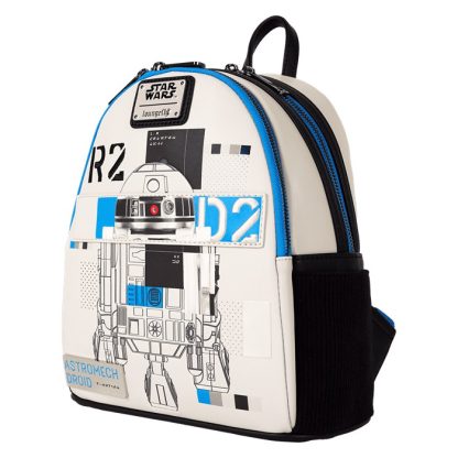 Star Wars: The Power of the Force R2-D2 Astromech Droid Light Up Mini Backpack - Image 5