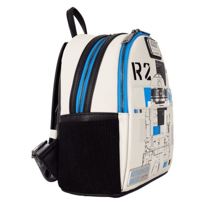 Star Wars: The Power of the Force R2-D2 Astromech Droid Light Up Mini Backpack - Image 6