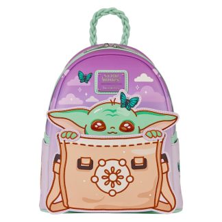 The Mandalorian Grogu Butterfly Mini Backpack