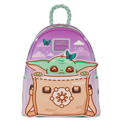 The Mandalorian Grogu Butterfly Mini Backpack