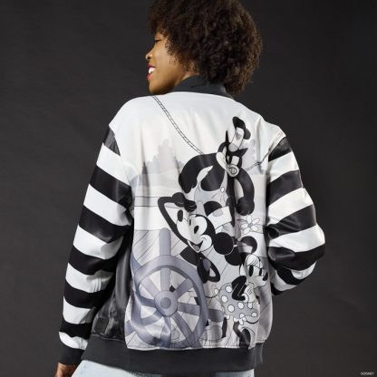D23 Limited Edition Steamboat Willie Unisex Bomber Jacket - Image 2