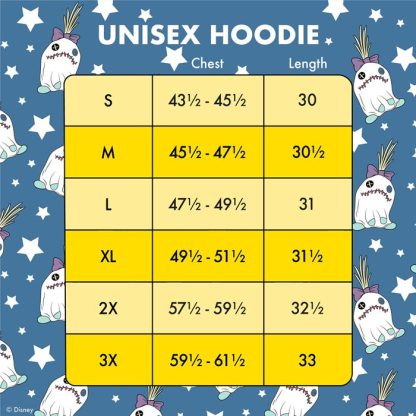 Stitch Ghost Costume All-Over Print Unisex Hoodie - Image 5