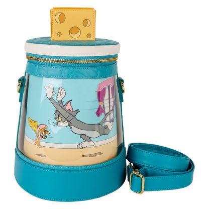 Tom and Jerry Spinning Scene Crossbody Bag