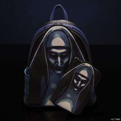 The Nun Cosplay Glow Zip Around Wallet - Image 4
