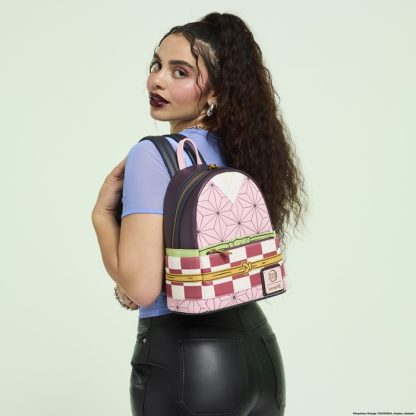 Demon Slayer Nezuko Kamado Cosplay Mini Backpack - Image 2