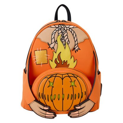Trick 'R Treat Flaming Pumpkin Head Sam Light Up Glow Mini Backpack