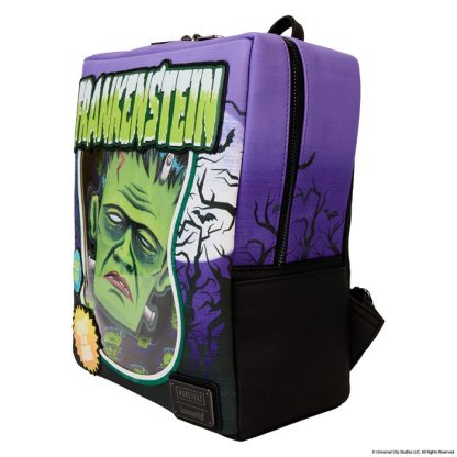 Universal Monsters Frankenstein Mask Glow Mini Backpack With Coin Bag - Image 7