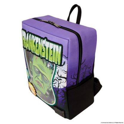 Universal Monsters Frankenstein Mask Glow Mini Backpack With Coin Bag - Image 8