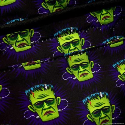 Universal Monsters Frankenstein Mask Glow Mini Backpack With Coin Bag - Image 11