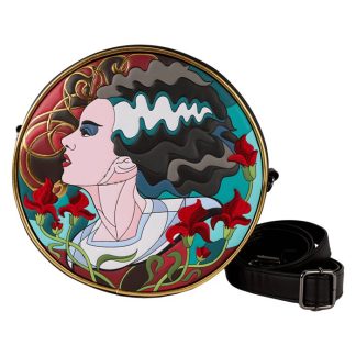 Universal Monsters The Bride Of Frankenstein Stained Glass Crossbody Bag