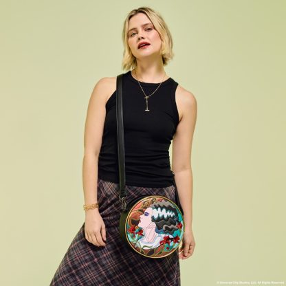 Universal Monsters The Bride Of Frankenstein Stained Glass Crossbody Bag - Image 2