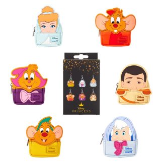 Cinderella 75th Anniversary Cosplay Mystery Mini Backpack Keychain Charm