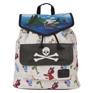 Peter Pan Exclusive Captain Hook Pirate Ship Drawstring Full-Size Backpack