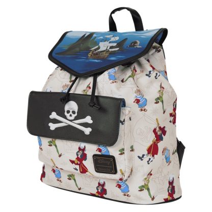 Peter Pan Exclusive Captain Hook Pirate Ship Drawstring Full-Size Backpack - Image 2