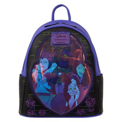 Disney Villains Exclusive Stained Glass Glow Mini Backpack