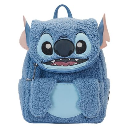 Stitch Plush Sherpa Cosplay Mini Backpack