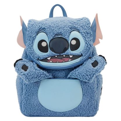 Stitch Plush Sherpa Cosplay Mini Backpack - Image 4