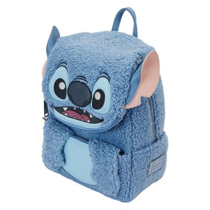 Stitch Plush Sherpa Cosplay Mini Backpack - Image 6