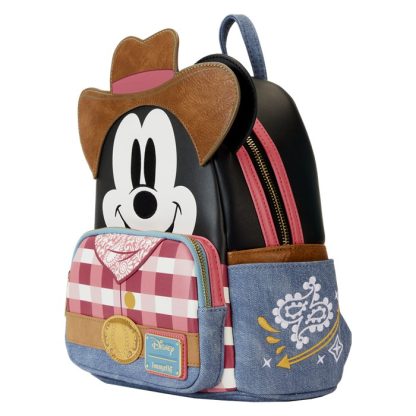 Western Mickey Mouse Cosplay Mini Backpack - Image 4