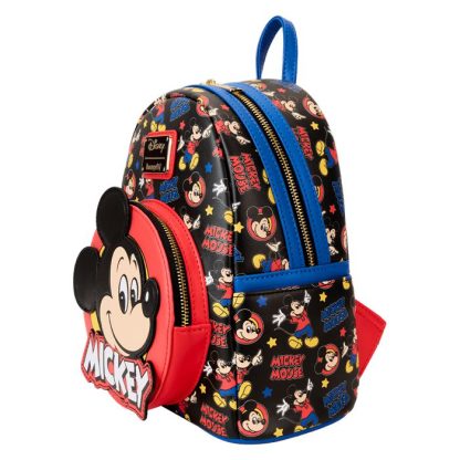 Mickey Mouse Classic All-Over Print Mini Backpack - Image 4