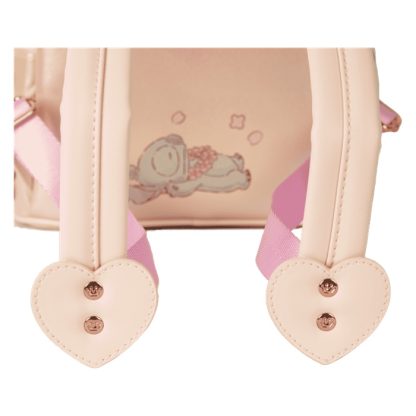 Stitch & Angel Cherry Blossom Heart Mini Backpack - Image 8