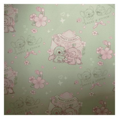 Stitch & Angel Cherry Blossom All-Over Print Mini Backpack - Image 9
