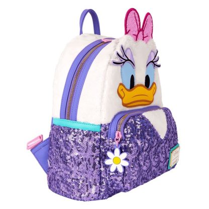 Daisy Duck 85th Anniversary Sequin Plush Cosplay Mini Backpack - Image 4