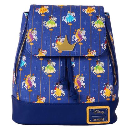 Disney Princess Carousel All-Over Print Drawstring Mini Backpack