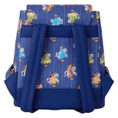 Disney Princess Carousel All-Over Print Drawstring Mini Backpack - Image 5