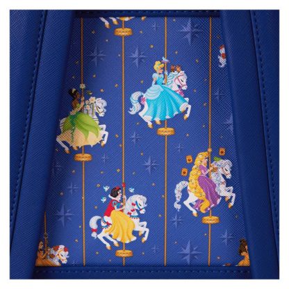 Disney Princess Carousel All-Over Print Drawstring Mini Backpack - Image 6