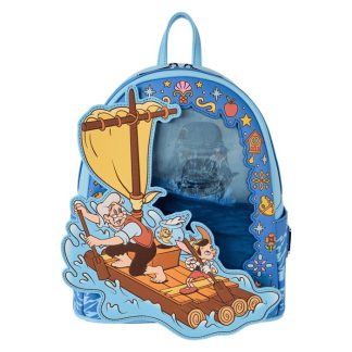 Pinocchio Exclusive Raft Monstro Lenticular Mini Backpack