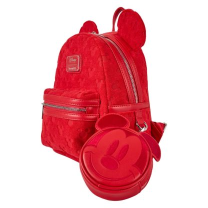 Mickey Mouse All-Over Print Terry Cloth Mini Backpack - Image 3