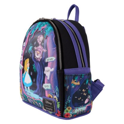 Alice in Wonderland Tulgey Wood Lenticular Mini Backpack - Image 5