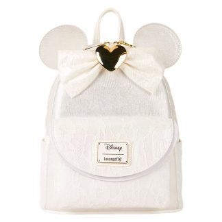 Minnie Mouse Iridescent Lace Wedding Mini Backpack