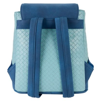 Stitch Embroidered Floral Drawstring Mini Backpack - Image 5