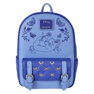 Winnie The Pooh Floral Eeyore Quilted Texture Mini Backpack