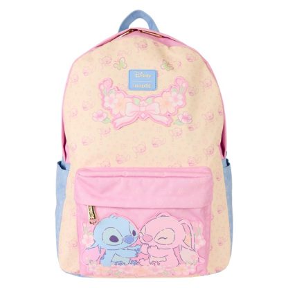 Stitch & Angel All-Over Print Full-Size Backpack
