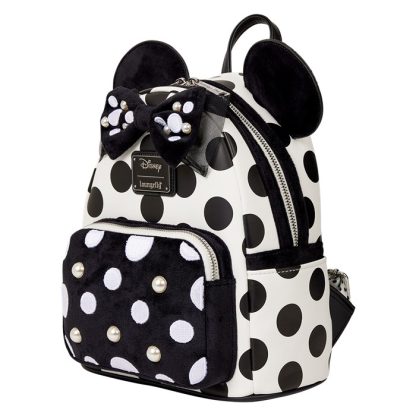Minnie Mouse Exclusive Polka Dot Pearl Mini Backpack - Image 3