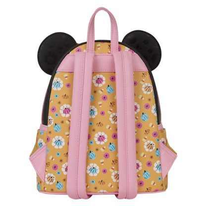 Minnie Mouse Cosplay Floral Pumpkin Glow Mini Backpack - Image 7