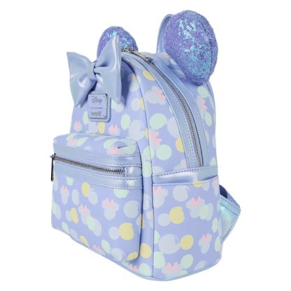 Minnie Mouse Exclusive Iridescent All-Over Print Sequin Ear Mini Backpack - Image 4