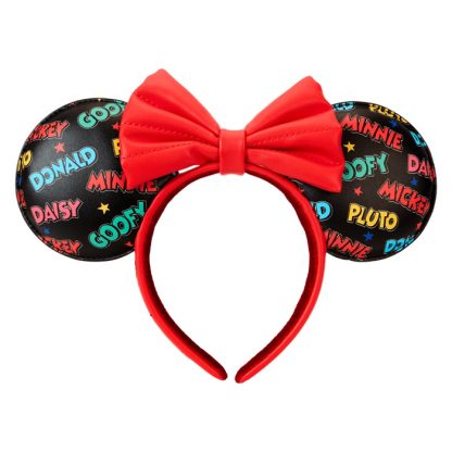 Mickey & Friends Classic All-Over Print Mini Backpack With Ear Headband - Image 9