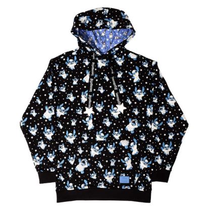 Stitch Ghost Costume All-Over Print Unisex Hoodie - Image 6