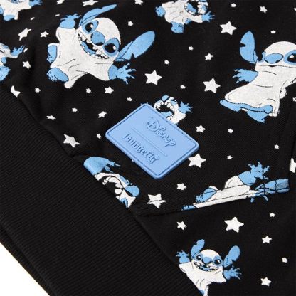 Stitch Ghost Costume All-Over Print Unisex Hoodie - Image 10